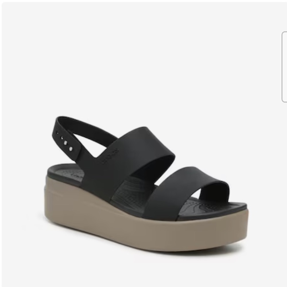 Crocs Brooklyn Low Wedge Sandal - Women's Size 6